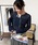 MUHETi~G[^j́ulayered-look crew neck sheer knit cardigan / C[hVA[jbgJ[fBKiJ[fBK/{jvblCr[