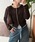 MUHETi~G[^j́ulayered-look crew neck sheer knit cardigan / C[hVA[jbgJ[fBKiJ[fBK/{jvbuE