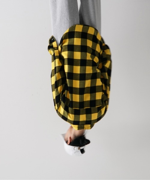 KAIKO（カイコー）の「KAIKO Flannel check shirt（シャツ/ブラウス・メンズ・ブルー/レッド/イエロー・1/2）」の8枚目の写真