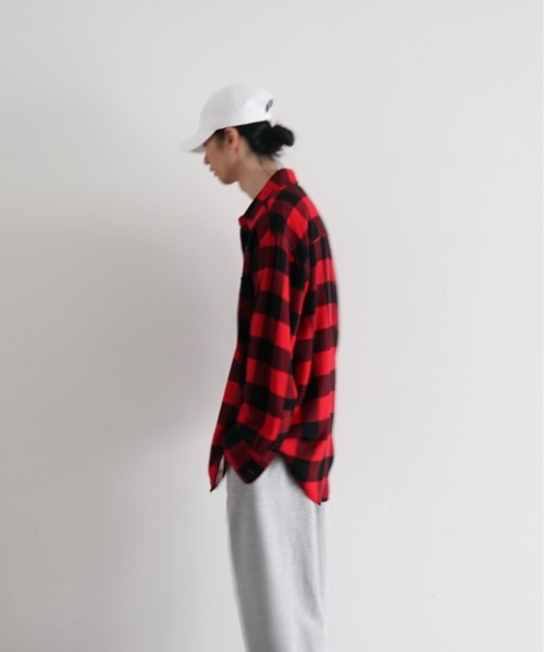 KAIKO（カイコー）の「KAIKO Flannel check shirt（シャツ/ブラウス・メンズ・ブルー/レッド/イエロー・1/2）」の10枚目の写真