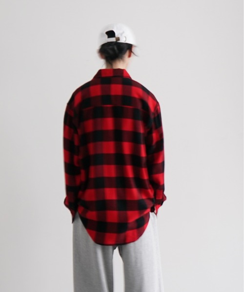 KAIKO（カイコー）の「KAIKO Flannel check shirt（シャツ/ブラウス・メンズ・ブルー/レッド/イエロー・1/2）」の11枚目の写真