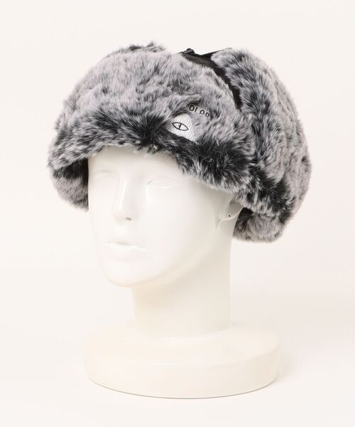 POLeR(ポーラー)の「POLeR/ポーラー キャップ ミリタリー イヤーフラップ MILITARY FUR VISOR CAP 253MCV0083(キャップ・メンズ・チャコールグレー/ネイビー/ブラック・FREE)」の11枚目の写真