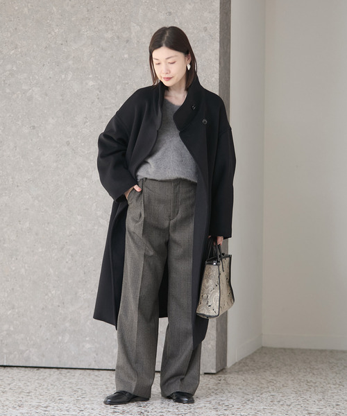 MANTECO/TWEEDスタンドコート（その他アウター）｜journal standard L