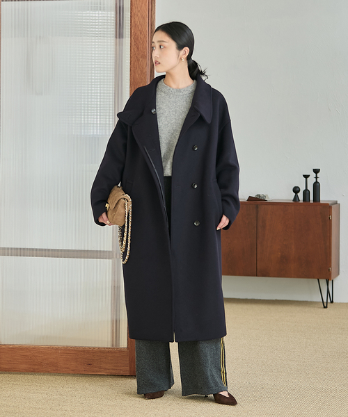 MANTECO/TWEEDスタンドコート（その他アウター）｜journal standard L