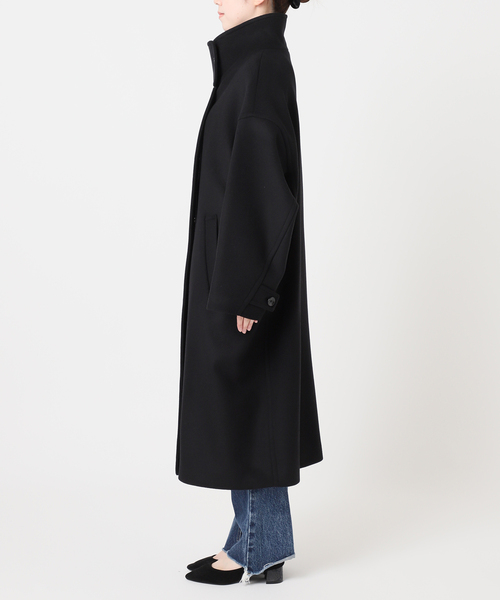 【JOURNAL STANDARD】MANTECO BIG Pコート 高級 黒 MANTECOダブルクロスPコート | ジャーナルスタンダード(JOURNAL