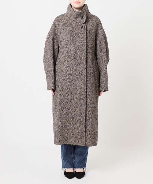MANTECO/TWEEDスタンドコート（その他アウター）｜journal standard L