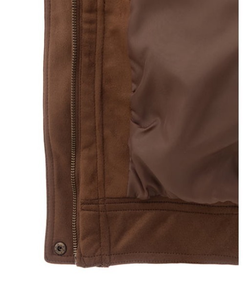 INGNI（イング）の「フェイクスエードジップショートブルゾン(セットアップ対応)（ブルゾン・レディース・キャメル/アイボリー・M）」の16枚目の写真