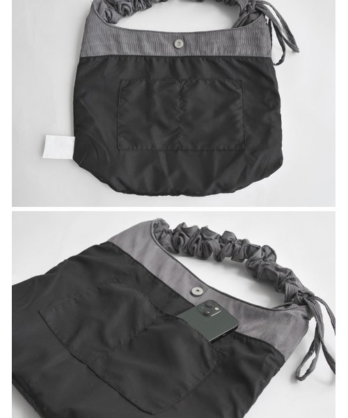 Re:EDIT（リエディ）の「2WAYハンドルドロストバッグ（ショルダーバッグ・レディース・ブラック/グレー/レオパード・FREE）」の12枚目の写真