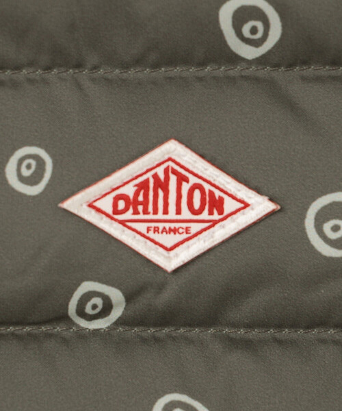 DANTON（ダントン）の「DANTON | キッズ インナーダウンベスト PRINT（ダウンジャケット/コート・キッズ・ベージュ系その他/グレー系その他・125/105/115/135）」の10枚目の写真