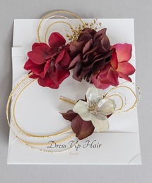 Zoule（ゾーラ）の「Zoule ゾーラ：fall　flower　clip　ドライフラワー　ヘアクリップ（バレッタ/ヘアクリップ）」