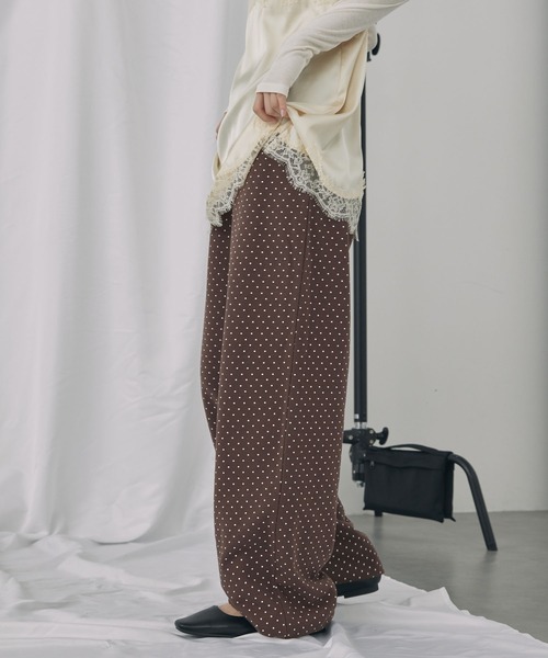 Unblend（アンブレンド）の「【Unblend】アソートデザイン ドロストスウェットパンツ（スウェットパンツ・レディース・ブラック系1/チャコール/ブラック系/ホワイト系/ブラウン・M/S）」の15枚目の写真