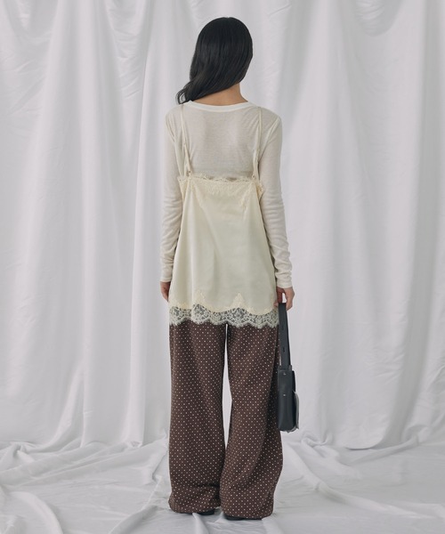 Unblend（アンブレンド）の「【Unblend】アソートデザイン ドロストスウェットパンツ（スウェットパンツ・レディース・ブラック系1/チャコール/ブラック系/ホワイト系/ブラウン・M/S）」の18枚目の写真