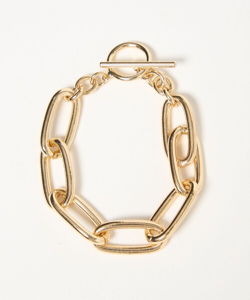 CITEN（シテン）の「＜CITEN＞スクエアボリュームブレス（ブレスレット・レディース・ゴールド/シルバー・FREE）」の3枚目の写真