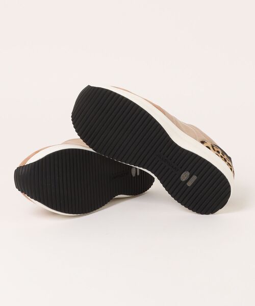 JILL STUART（ジルスチュアート）の「厚底レースアップスニーカー（スニーカー・レディース・ベージュ/ブラック・23.0cm/23.5cm/24.0cm/22.5cm/24.5cm）」の4枚目の写真
