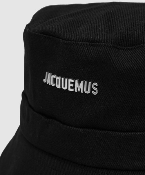 JACQUEMUS(ジャックムス)の「LE BOB GADJO(ハット・レディース・ブラック・56/58/60)」の4枚目の写真