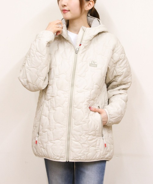 CHUMS/チャムス ブービーステッチパデッドパーカー Booby Stitch