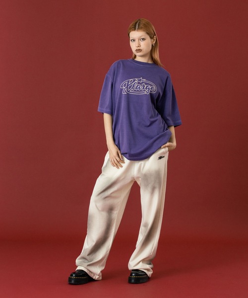 XLARGE（エクストララージ）の「SPRAY DYED SWEAT PANTS（スウェットパンツ・メンズ・ネイビー/ブラック/オフホワイト・S/M/L/XL）」の15枚目の写真