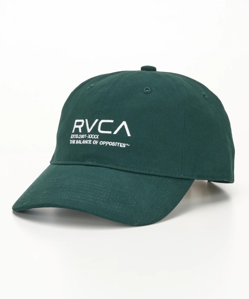RVCA(ルーカ)の「RVCA メンズ BALANCE CREST CAP キャップ 【2025年秋冬モデル】/ルーカロゴ刺繍キャップ(帽子)(キャップ・メンズ・オフホワイト/ブラック/グリーン系その他/ベージュ・FREE)」の4枚目の写真
