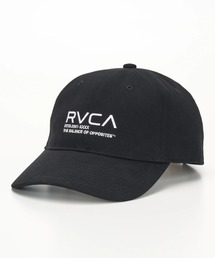 RVCA | RVCA メンズ BALANCE CREST CAP キャップ 【2025年秋冬モデル】/ルーカロゴ刺繍キャップ(帽子)(キャップ)