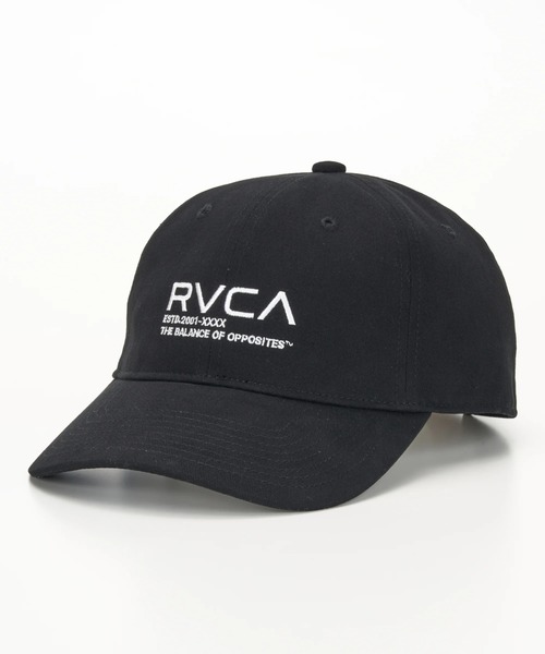 RVCA(ルーカ)の「RVCA メンズ BALANCE CREST CAP キャップ 【2025年秋冬モデル】/ルーカロゴ刺繍キャップ(帽子)(キャップ・メンズ・オフホワイト/ブラック/グリーン系その他/ベージュ・FREE)」の2枚目の写真