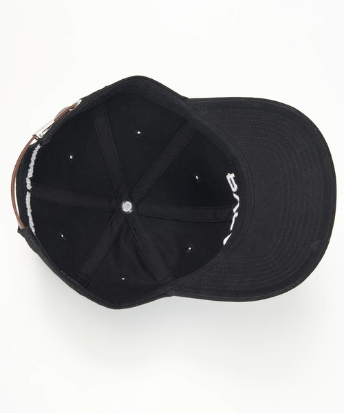 RVCA(ルーカ)の「RVCA メンズ BALANCE CREST CAP キャップ 【2025年秋冬モデル】/ルーカロゴ刺繍キャップ(帽子)(キャップ・メンズ・オフホワイト/ブラック/グリーン系その他/ベージュ・FREE)」の7枚目の写真
