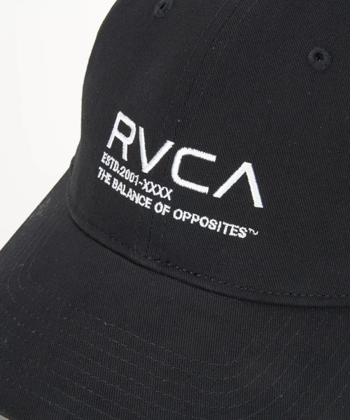 RVCA(ルーカ)の「RVCA メンズ BALANCE CREST CAP キャップ 【2025年秋冬モデル】/ルーカロゴ刺繍キャップ(帽子)(キャップ・メンズ・オフホワイト/ブラック/グリーン系その他/ベージュ・FREE)」の8枚目の写真