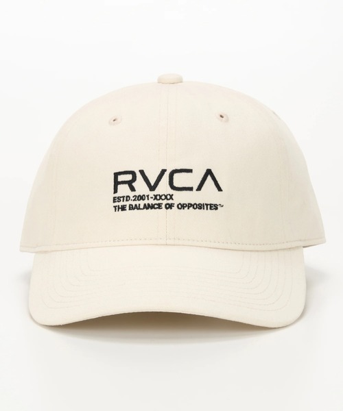 RVCA(ルーカ)の「RVCA メンズ BALANCE CREST CAP キャップ 【2025年秋冬モデル】/ルーカロゴ刺繍キャップ(帽子)(キャップ・メンズ・オフホワイト/ブラック/グリーン系その他/ベージュ・FREE)」の14枚目の写真