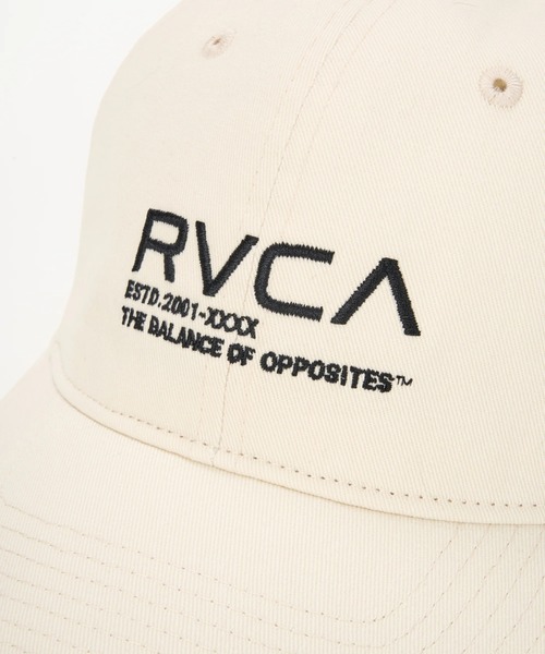 RVCA(ルーカ)の「RVCA メンズ BALANCE CREST CAP キャップ 【2025年秋冬モデル】/ルーカロゴ刺繍キャップ(帽子)(キャップ・メンズ・オフホワイト/ブラック/グリーン系その他/ベージュ・FREE)」の18枚目の写真