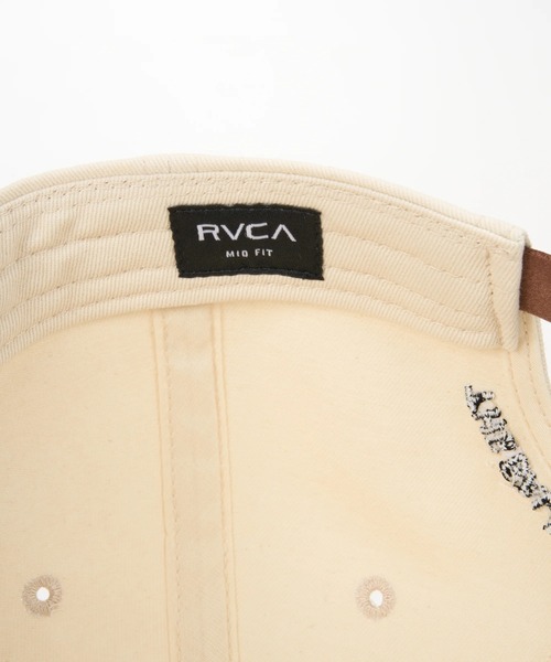 RVCA(ルーカ)の「RVCA メンズ BALANCE CREST CAP キャップ 【2025年秋冬モデル】/ルーカロゴ刺繍キャップ(帽子)(キャップ・メンズ・オフホワイト/ブラック/グリーン系その他/ベージュ・FREE)」の21枚目の写真