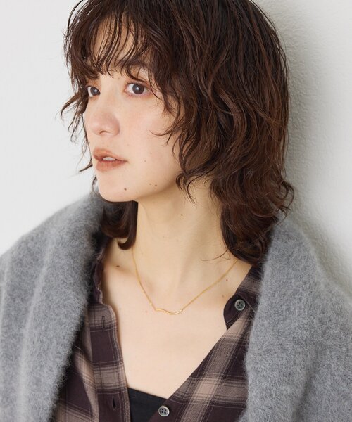 RIVE DROITE（リヴドロワ）の「【R.good(アールドット】二ュアンスバーショートネックレス（ネックレス・レディース・シルバー/ゴールド・FREE）」の7枚目の写真