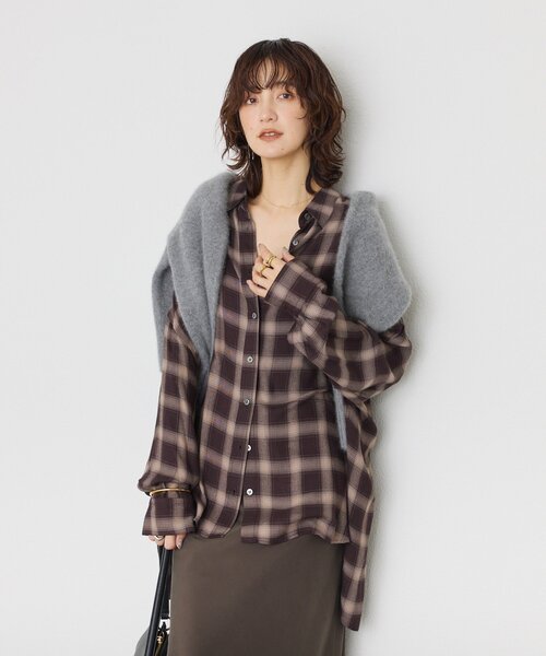 RIVE DROITE（リヴドロワ）の「【R.good(アールドット】二ュアンスバーショートネックレス（ネックレス・レディース・シルバー/ゴールド・FREE）」の8枚目の写真