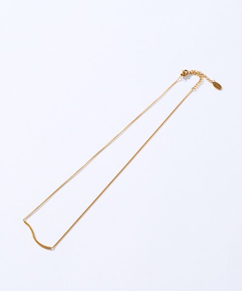 RIVE DROITE（リヴドロワ）の「【R.good(アールドット】二ュアンスバーショートネックレス（ネックレス・レディース・シルバー/ゴールド・FREE）」の9枚目の写真
