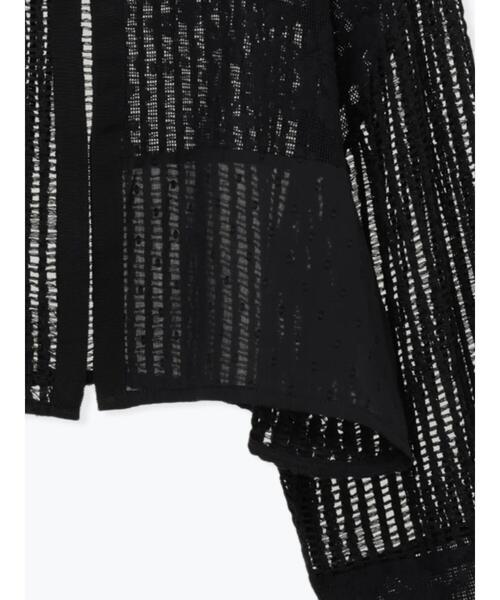 Samansa Mos2（サマンサ モスモス）の「◎パッチワークレースカーディガン（カーディガン/ボレロ・レディース・ブラック/キナリ・F）」の6枚目の写真
