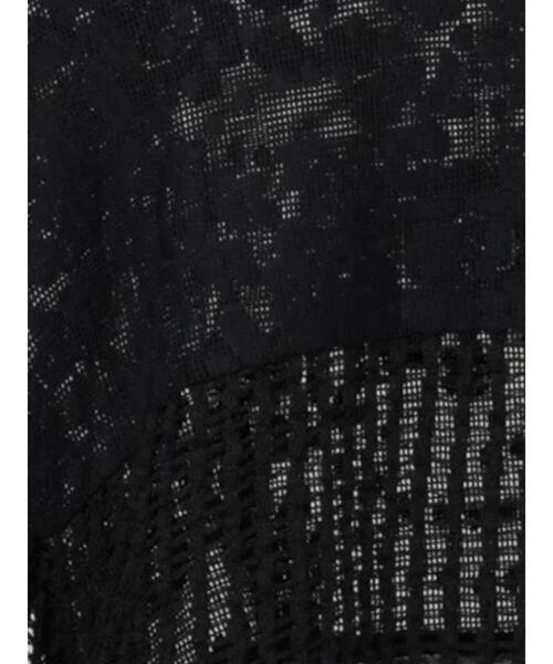 Samansa Mos2（サマンサ モスモス）の「◎パッチワークレースカーディガン（カーディガン/ボレロ・レディース・ブラック/キナリ・F）」の10枚目の写真