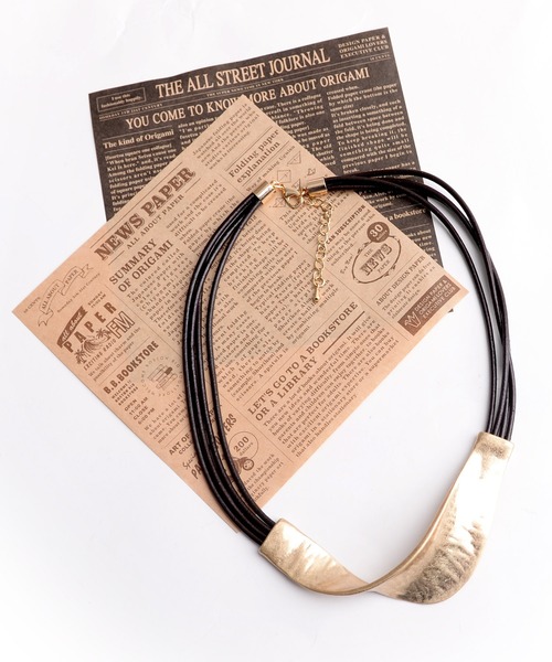 MARAI（マーライ）の「ツイストネックレス（ネックレス・レディース・シルバー/ゴールド・FREE）」の2枚目の写真