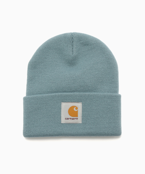 Carhartt WIP(カーハートダブリューアイピー)の「CARHARTT WIP / カーハート ダブリューアイピーSHORT WATCH HAT(ニットキャップ/ビーニー・メンズ・レッド/ブルー/ブラック・FREE)」の2枚目の写真