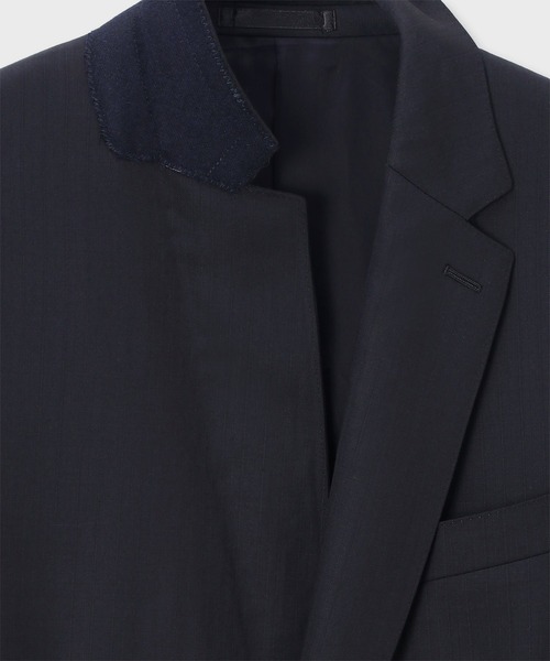 ストレッチシャドーストライプ シングル2ボタンスーツ / 553005 1439