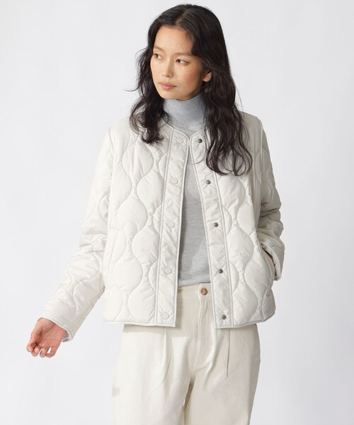 ECOALF(エコアルフ)の「MUSA キルト ジャケット / MUSA JACKET WOMAN(ブルゾン・レディース・ブラック/ホワイト系その他・XS/S)」の3枚目の写真
