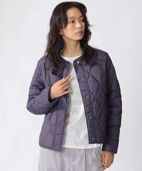 ECOALF(エコアルフ)の「MUSA キルト ジャケット / MUSA JACKET WOMAN(ブルゾン・レディース・ブラック/ホワイト系その他・XS/S)」の8枚目の写真