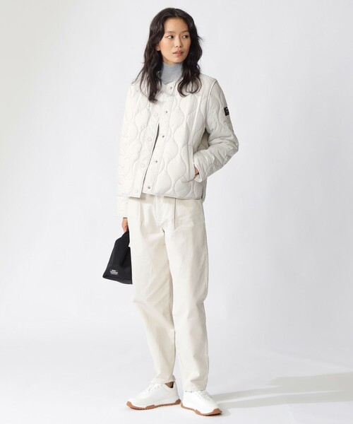 ECOALF(エコアルフ)の「MUSA キルト ジャケット / MUSA JACKET WOMAN(ブルゾン・レディース・ブラック/ホワイト系その他・XS/S)」の10枚目の写真
