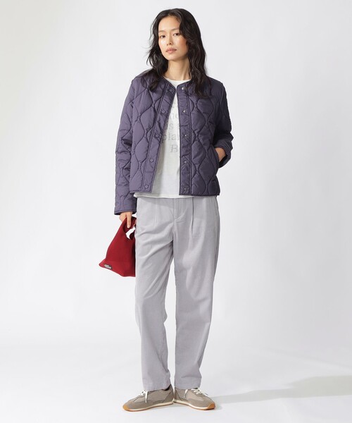 ECOALF(エコアルフ)の「MUSA キルト ジャケット / MUSA JACKET WOMAN(ブルゾン・レディース・ブラック/ホワイト系その他・XS/S)」の14枚目の写真