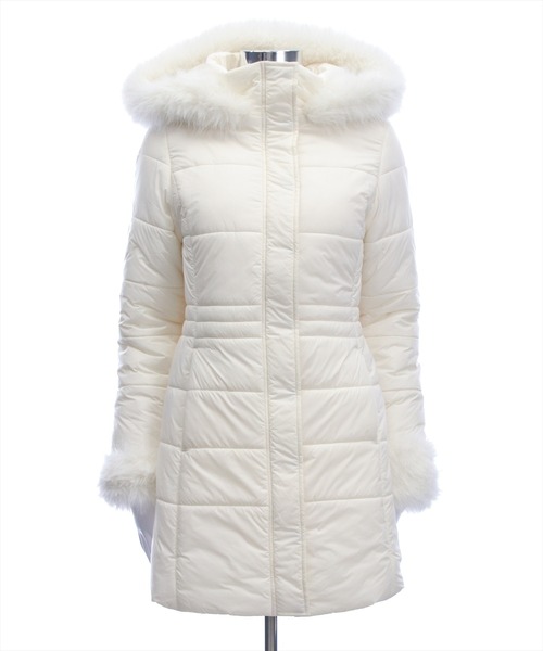 セール】ベルト付きミドル丈中綿ダウン［大人 カジュアル 着回し力抜群