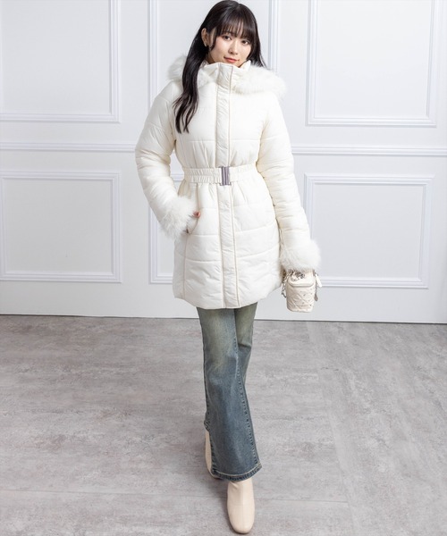 お値下げ中❗️ホワイトニット　ダウンジャケット ブライトブルー Moncler x A$AP Rocky Bahianinha ショートダウン