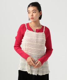 BAYFLOW | プリーツキャミビスチェ(キャミソール)