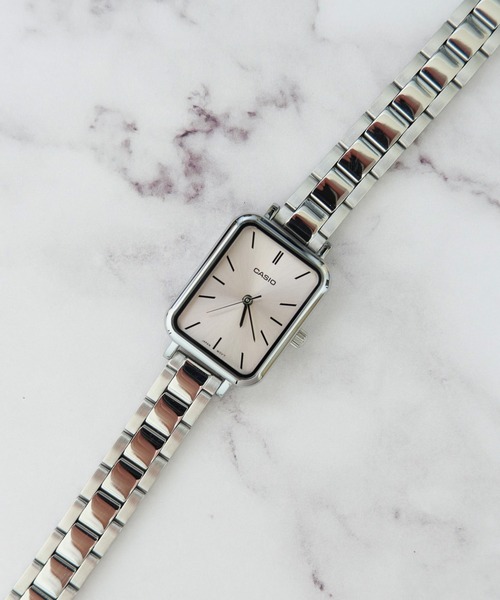 CASIO(カシオ)の「【RES】【CASIO】クラシック ドレスウォッチ(アナログ腕時計・レディース・ブルー/シルバー/ブラック/ピンク・FREE)」の3枚目の写真