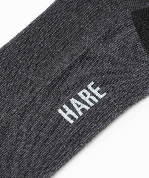 HARE（ハレ）の「ディレクションフラワーソックス(HARE)（ソックス/靴下・メンズ・ブラック・FREE）」の9枚目の写真