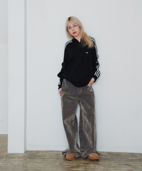 adidas（アディダス）の「【WEB限定】adidas / KNIT A15 / SST トラックトップ ニット / KD9395 [手洗い可]（ニット/セーター・レディース・その他・MEDIUM）」の5枚目の写真