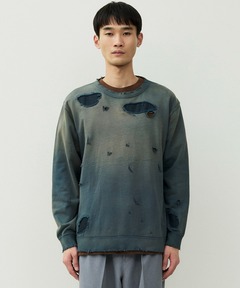 【DENIM DELIGHT DAYS】リメイククルーネックスウェット