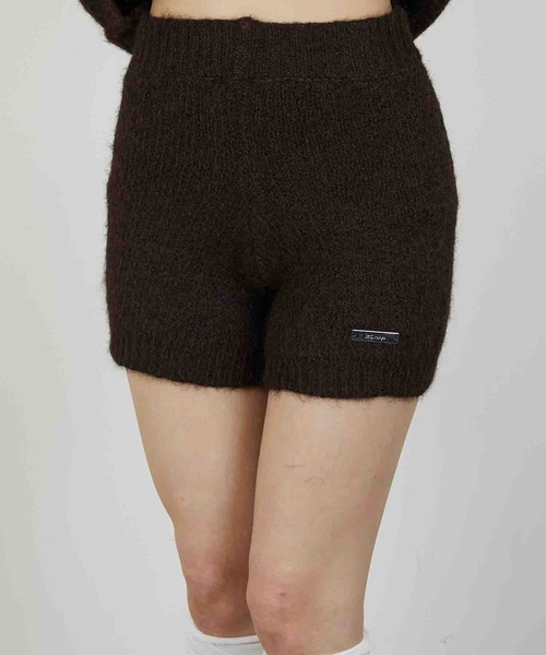 led.tokyo（レッドトウキョウ）の「【led.tokyo】KNIT MINI BOTTOM/ニットミニボトム（その他パンツ・レディース・グレー/ブラウン・FREE）」の9枚目の写真