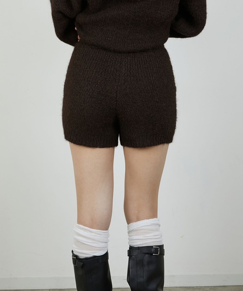 led.tokyo（レッドトウキョウ）の「【led.tokyo】KNIT MINI BOTTOM/ニットミニボトム（その他パンツ・レディース・グレー/ブラウン・FREE）」の11枚目の写真